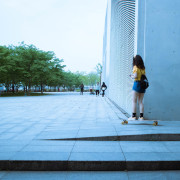 一次摄影活动课上