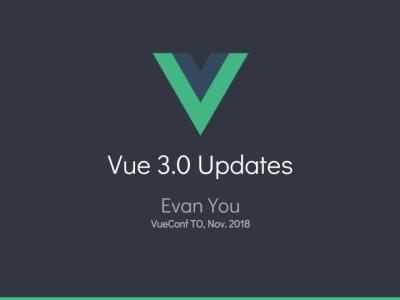 Vue.js 3.0 新特性预览